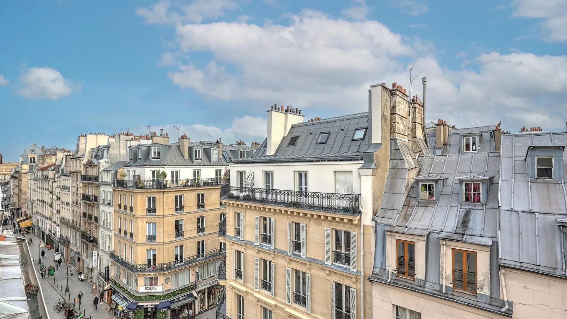 Pretty Parisian Penthouse Apartment