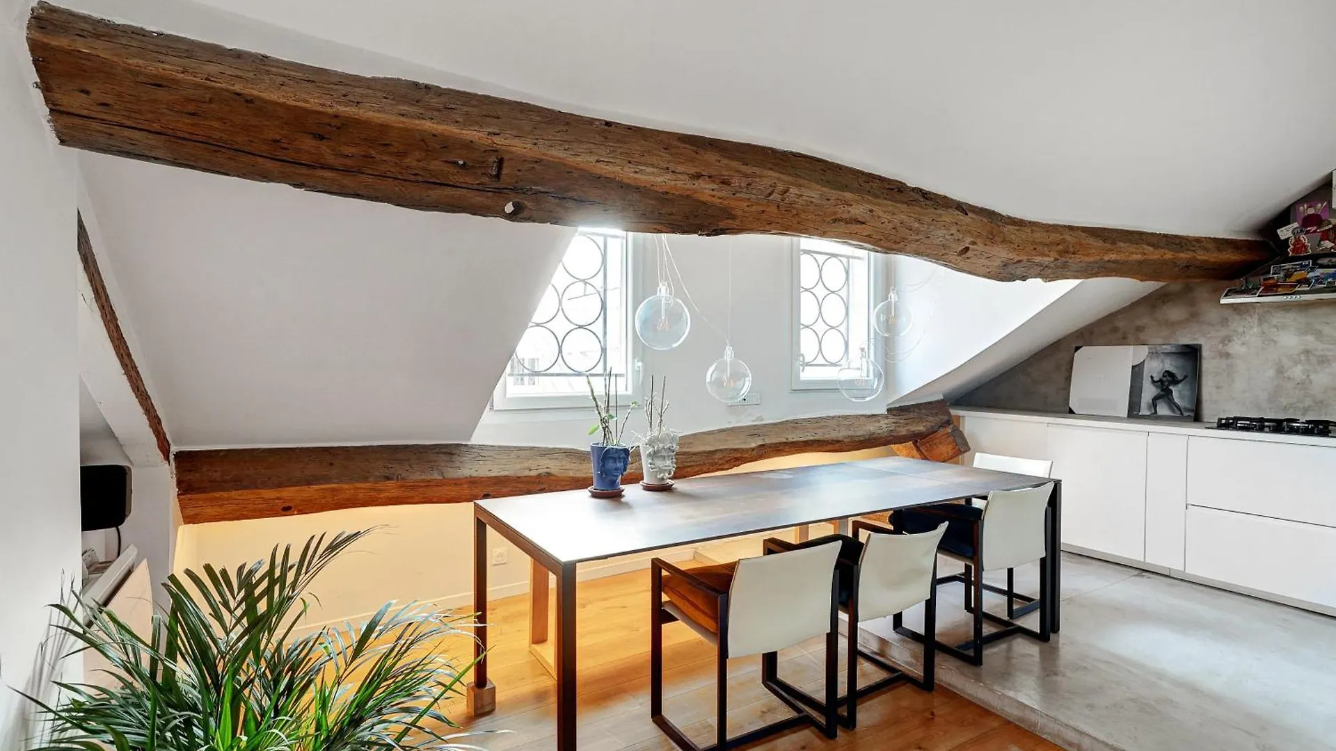 Apartment Pretty Parisian Penthouse Paris