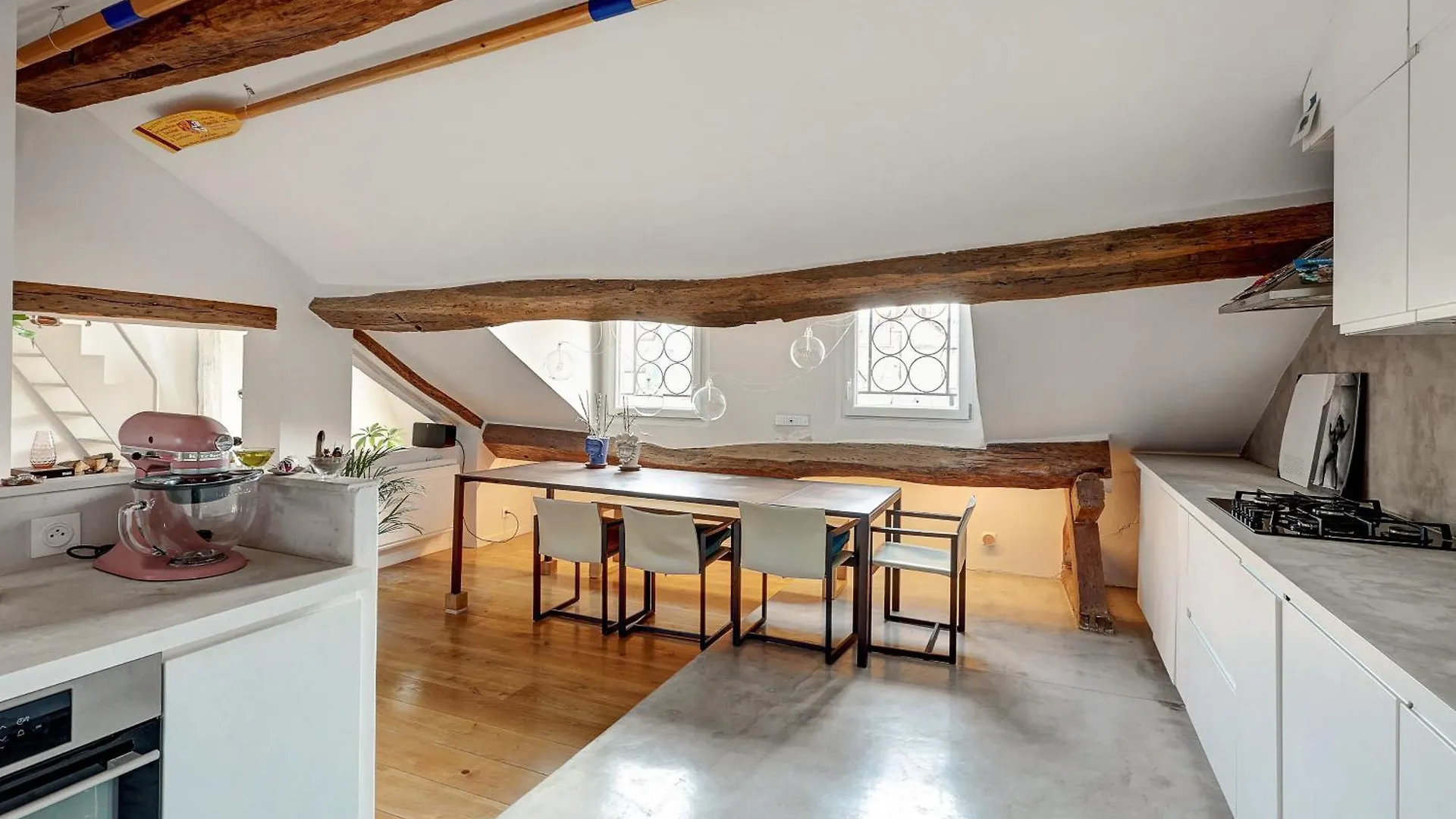 Pretty Parisian Penthouse Lejlighed *
